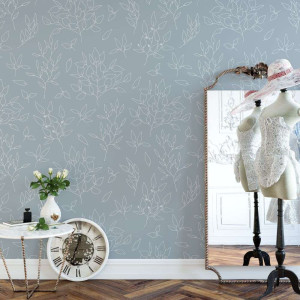 Tapeta na ścianę - floral softness , rodzaj - tapeta flizelinowa laminowana