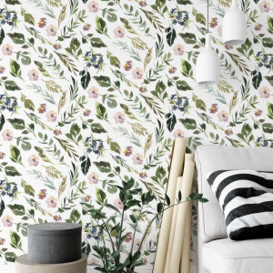 Tapeta na ścianę - mini flora , rodzaj - tapeta winylowa strukturalna