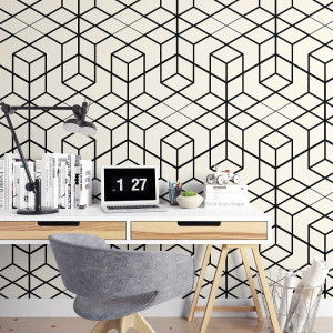 Block design - tapeta ścienna , rodzaj - tapeta flizelinowa laminowana