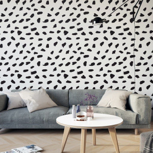 Speckled art - tapeta ścienna , rodzaj - tapeta winylowa strukturalna