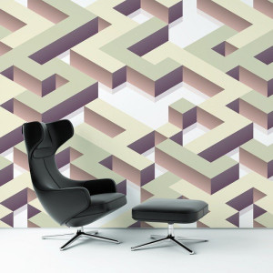 Visual 3d - tapeta ścienna , rodzaj - tapeta flizelinowa laminowana