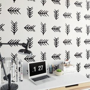 Scandi twig - tapeta ścienna , rodzaj - tapeta flizelinowa laminowana