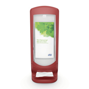 Dozownik do serwetek Tork Xpressnap 272212 pionowy - system N4 - czerwony