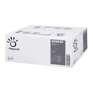 Ręczniki papierowe Papernet 409039 w składce ZZ - białe - 3990 odcinków - H3