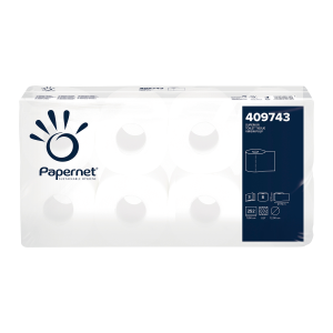 Papier toaletowy Papernet 409743 - 3 warstwy - 27,7 m - 8 rolek - T4