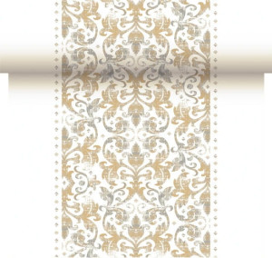 Bieżnik Dunicel w roli - 40 cm x 24 m - Festiva White 184798