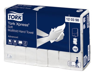 Ręczniki papierowe Tork 120398 - Xpress Multifold - w składce ZZ - 3780 odcinków