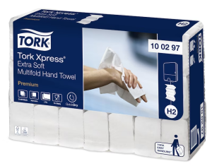 Ręczniki papierowe Tork 100297 - Xpress Multifold - w składce ZZ - 2100 odcinków