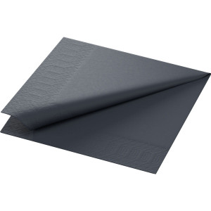 Serwetka TISSUE - Czarna 151803 - 33x33 cm - 125 szt.