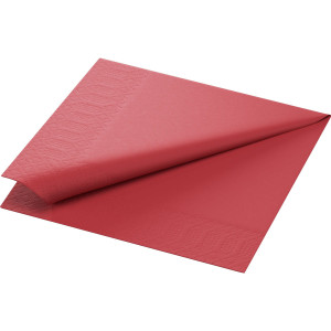 Serwetka TISSUE - Bordowa 180381 - 33x33 cm - 125 szt.