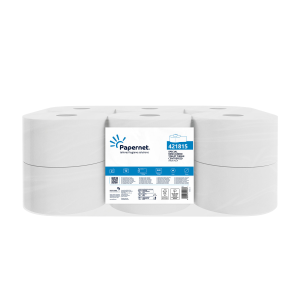 Papier toaletowy typu Smart 421815 - 2 warstwy - 210 m - 12 rolek