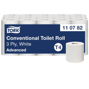 Papier toaletowy Tork 110782 - w rolce konwencjonalnej 30 m - 30 rolek