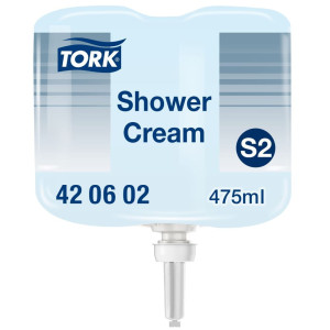 Mini kremowy żel pod prysznic Tork 420602 - system S2 - 475 ml