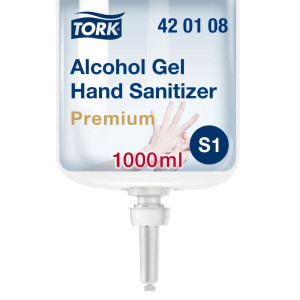 Żel do dezynfekcji Tork 420108 - na bazie alkoholu - system S1 - 1000 ml