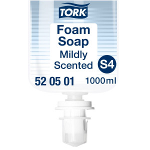 Mydło w pianie Tork 520501 - delikatne - system S4 - 1000 ml