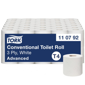 Papier toaletowy Tork 110792 - w rolce konwencjonalnej 20 m - 10 rolek