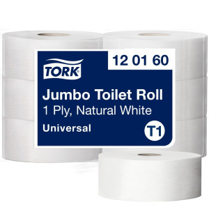 Papier toaletowy Tork 120160 - jumbo szary - 480 m - 6 rolek