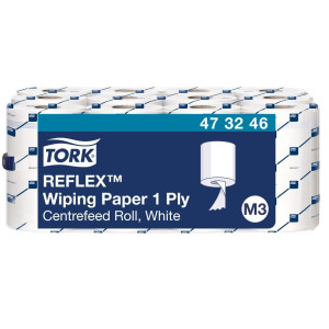 Ręczniki papierowe Tork 473246 - Reflex mini - 120 m - 12 rolek
