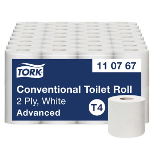 Papier toaletowy Tork 110767 - w rolce konwencjonalnej 30 m - 8 rolek
