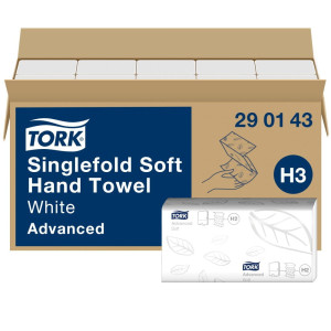 Ręczniki papierowe Tork 290143 - Singlefold - w składce ZZ - 3750 odcinków