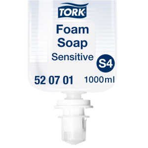 Mydło w pianie Tork 520701 - ekstra delikatne - system S4 - 1000 ml