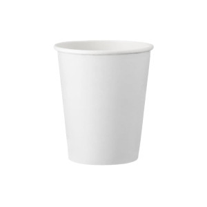 Kubek papierowy 0% plastiku - biały - 150 ml - 50 szt.
