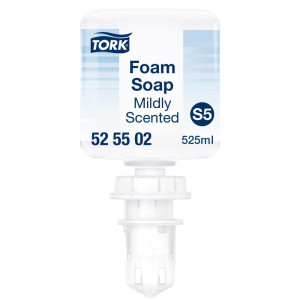 Mydło w pianie Tork 525502 - delikatne - system S5 - 525 ml