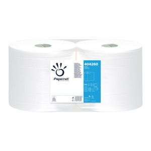 Czyściwo celulozowe Papernet 404260 - 2W - białe - 190,8 m - 2 rolki - system W1
