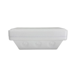 Pojemnik styropianowy izotermiczny z zamknięciem - 650 ml - 500g - 50 szt.