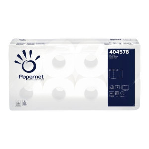 Papier toaletowy Papernet 404578 - 4 warstwy - 18,75 m - 8 rolek - T4