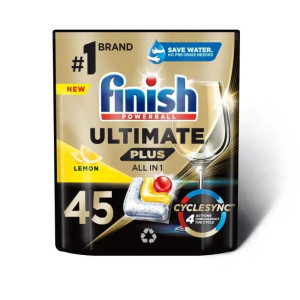 Tabletki do zmywarki - Finish Ultimate ALLin1 Lemon - 45 szt.