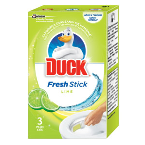Duck Fresh Stick Lime WC - żelowe paski do WC - 27G