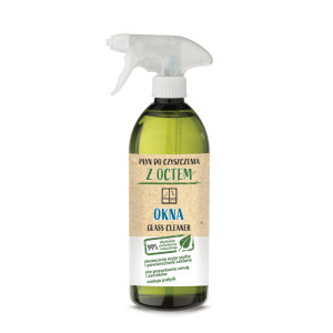 Naturalny płyn do czyszczenia z octem - Szyby - 750 ml