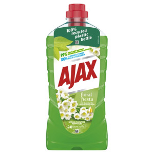 Ajax - uniwersalny płyn do mycia powierzchni - konwalia - 1000 ml