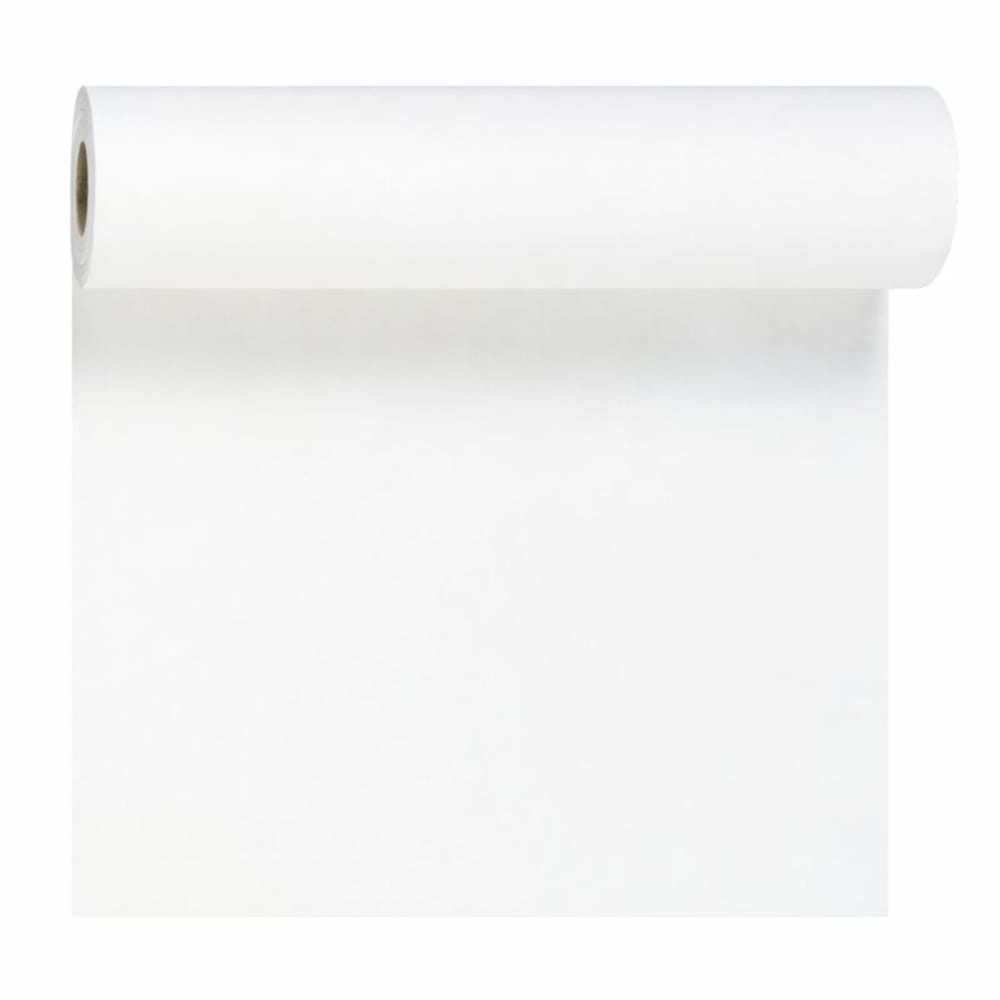 Bieżnik Duni Evolin w roli - 41 cm x 24 m - Biały 166854