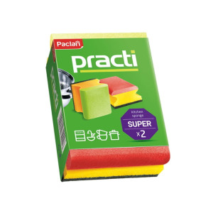 Gąbki do naczyń Practi Super - 2 szt.