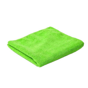 Ściereczka CleanPro z mikrofazy - zielona - 32 x 32 cm