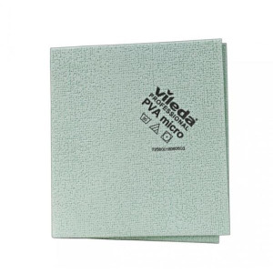 Ściereczka PVA Micro - Vileda Professional - mikro włókno - zielona - 38 x 35 cm