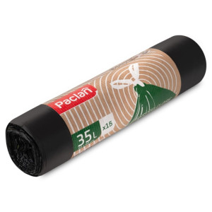 Worki na śmieci 35 l ECO LINE - czarne - 15 szt.