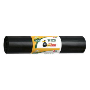 Worki na śmieci ldpe Bee Smart 240 l - czarne - 10 szt.