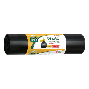Worki na śmieci Bee Smart ldpe 120 l - czarne - 10 szt.