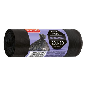 Worki na śmieci Economic 20 l - czarne - 20 szt.