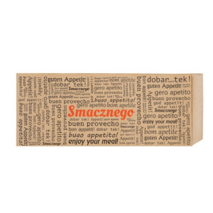 Koperta hot-dog 21,5 x 8,5 cm - kraft - 200 szt.