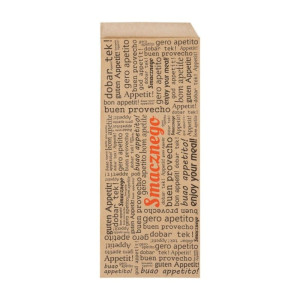 Koperta hot-dog francuski 17 x 7,5 cm - kraft - 200 szt.