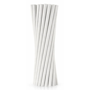 Słomki papierowe jumbo - shake - 7,3 mm - pakowane pojedynczo - 300 szt.