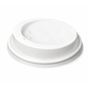 Pokrywki - wieczka do kubków 180 ml - białe - 100 szt.