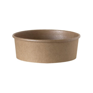 Miski papierowe - kraft - 1300 ml - 50 szt.