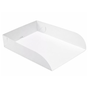 Szufelka papierowa - do ciast, pączków - 25 x 18 x 6 cm - 100 szt.