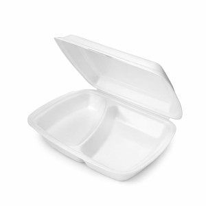 Pojemnik obiadowy menu box dwukomorowy - 125 szt.