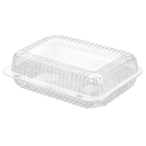 SL 40 N - pojemnik na ciasto - 20,5 x 12,5 x 6,5 cm - rPET - z recyklingu - 180 szt.